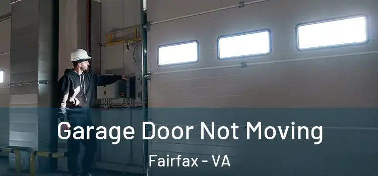  Garage Door Not Moving Fairfax - VA