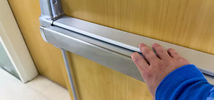 Installing a Push Bar on a Door Fairfax